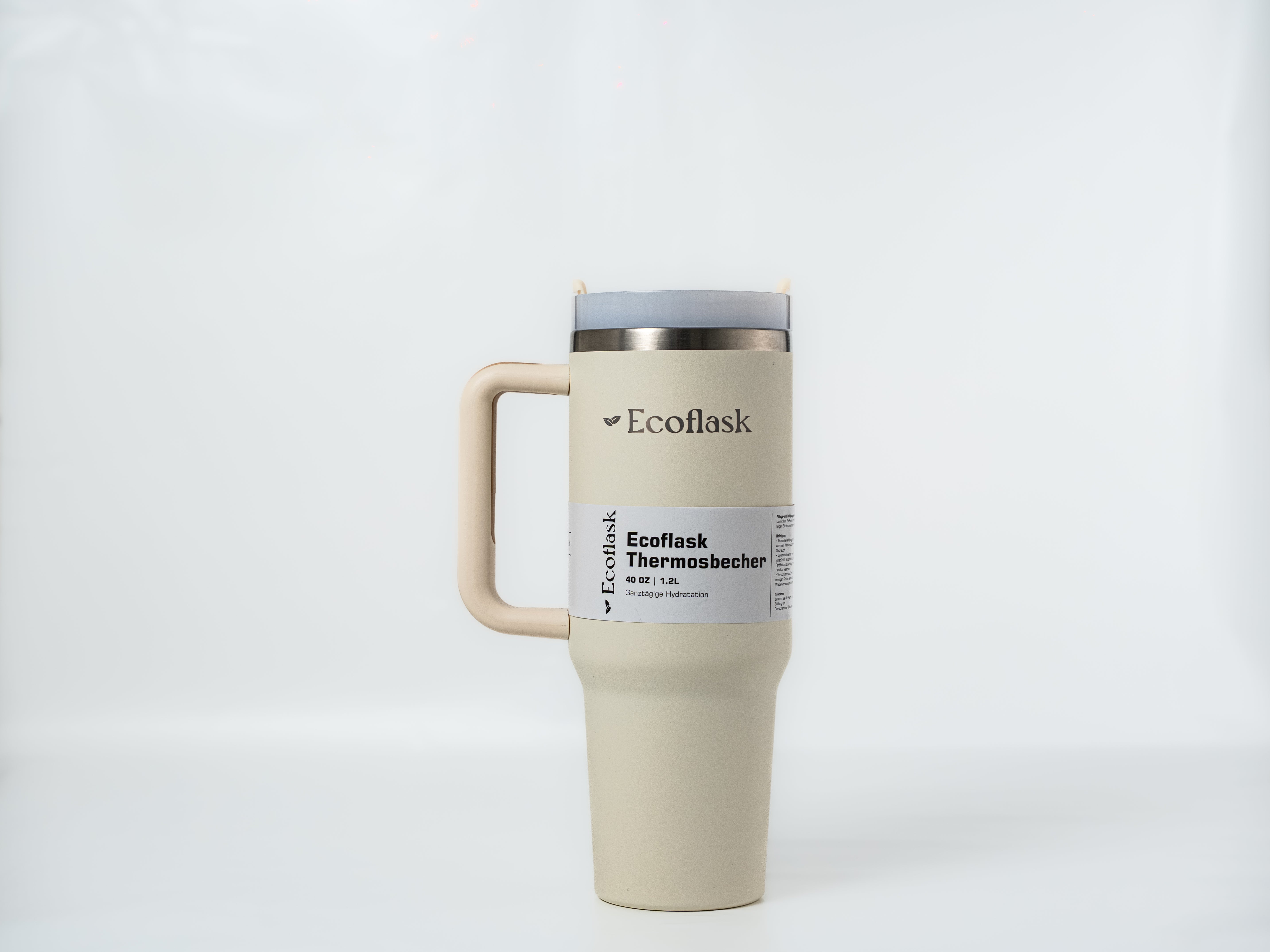 Ecoflask Thermosbecher | 1.2L | Crème